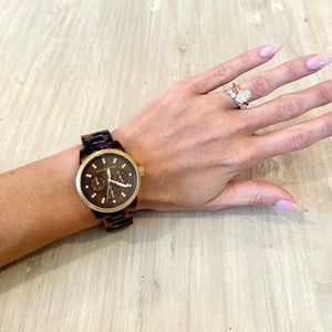 Michael Kors Tortoise Shell Watch